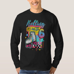 Rolling Into 6 years Lets Roll I'm Turning 6 Rolle T-Shirt