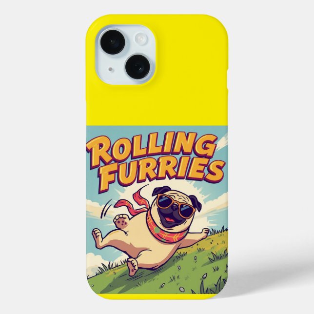 Rolling into Happiness Case-Mate iPhone Case (Back)