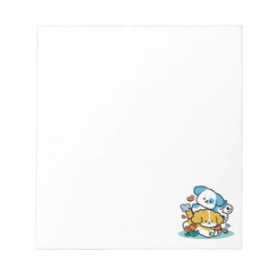 Rolling Into May Like Happy Pups – Cute Spring Dog Notepad
