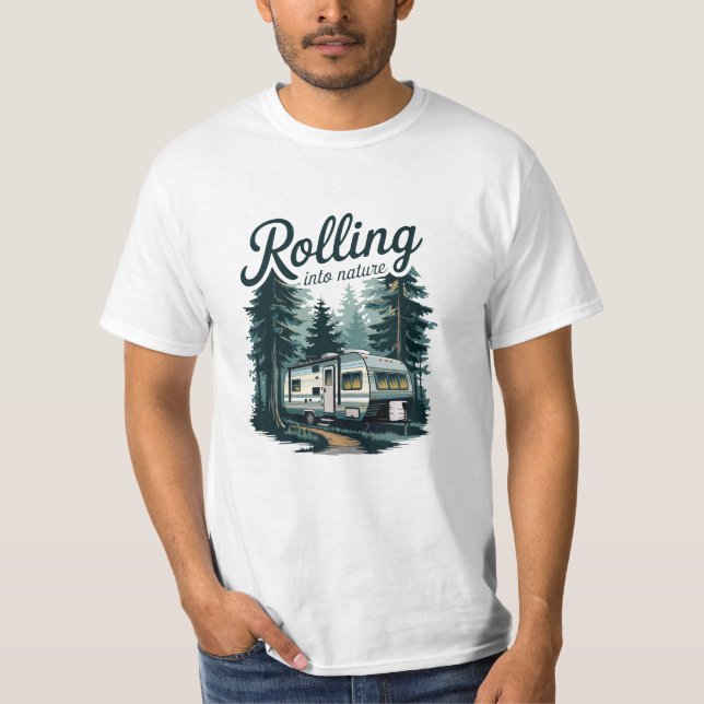 Rolling into Nature T-Shirt (Front)