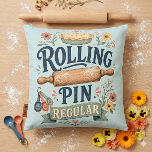 Rolling Pin Regular Cottage Baker Cushion
