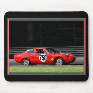 Rolling Red Mouse Pad