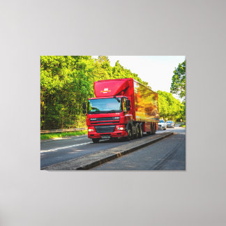 Rolling Red Through Hereford Canvas Print