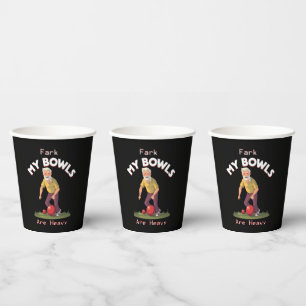 Rolling Struggles: Fark, My Lawn Bowls Are Heavy! Paper Cups