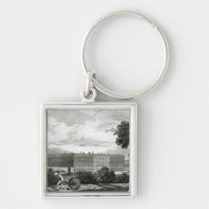 Rolling the Lawns at Hampton Court Palace Key Ring