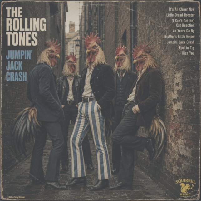 Rolling Tones: a Parody (Front)