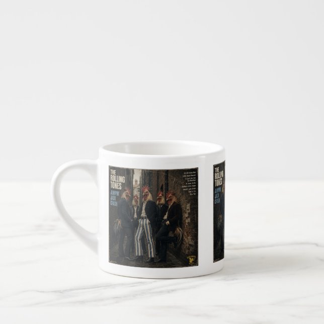 Rolling Tones: a Parody Espresso Cup (Left)
