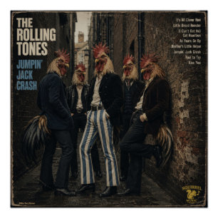Rolling Tones: a Parody Poster