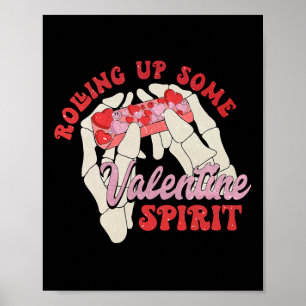 Rolling Up Some Valentine Spirit  Poster