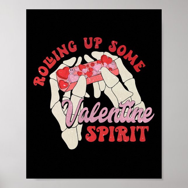 Rolling Up Some Valentine Spirit  Poster (Front)
