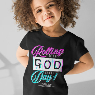 Rolling with God - Christian Believers For Girls T-Shirt