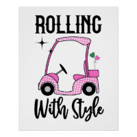 Rolling With Style | Funny Golf Cart