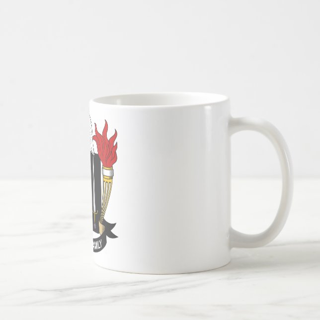 Rollins Family Crest Coffee Mug (Right)