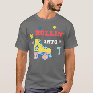 Rollinx27 into 7 Skate Roller Jam Skating Inline F T-Shirt