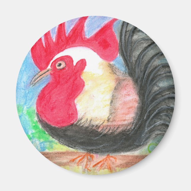 rollo rooster magnet (Front)