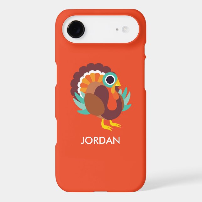 Rollo the Turkey Case-Mate iPhone Case (Back)