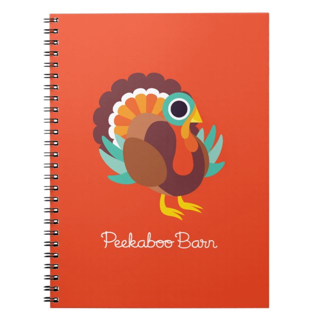 Rollo the Turkey Notebook (Front)