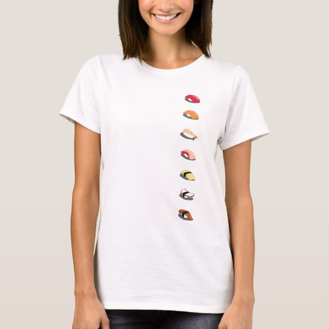 Rolls of Sushi T-Shirt (Front)