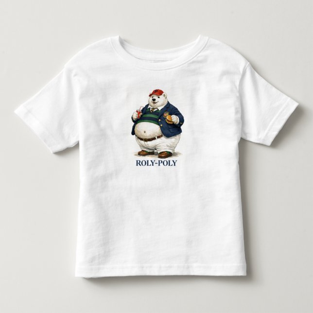 Roly Poly Kid's T-Shirt (Front)