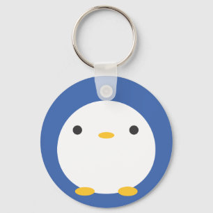 Roly Poly Penguin Key Ring