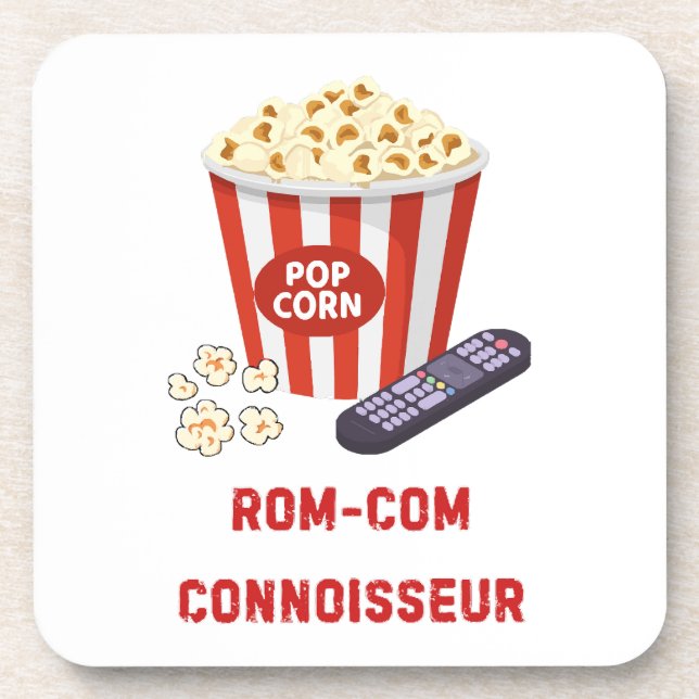 Rom-Com Connossieur Coaster (Front)