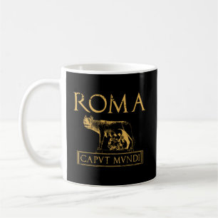 Roma Caput Mundi Ancient Rome Roman History Coffee Mug