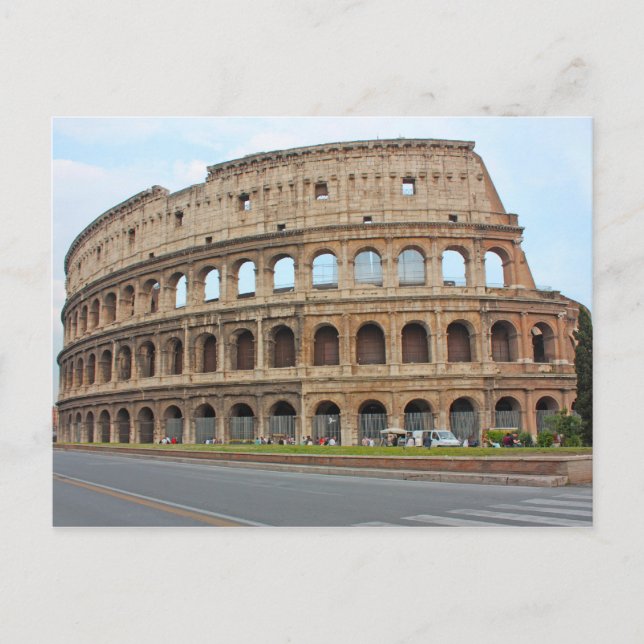 Roma coliseum postcard (Front)