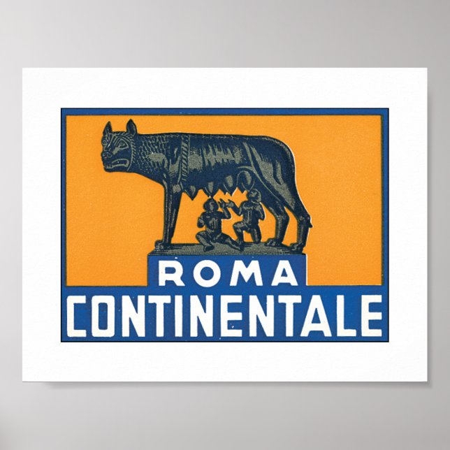 Roma Continentale Poster (Front)