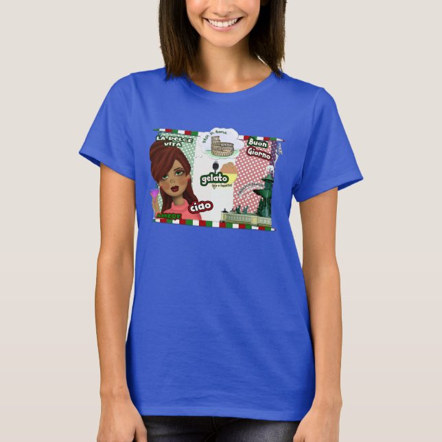 Roma  Diva T-Shirt (Front)
