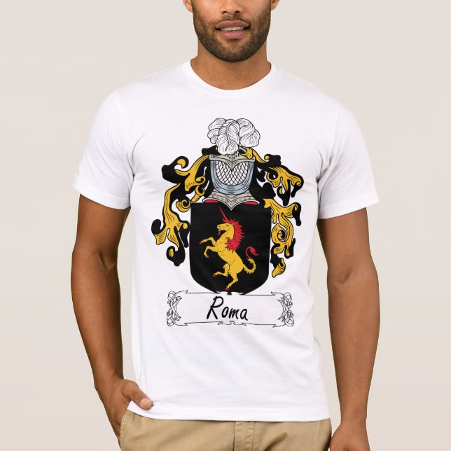 Roma Family Crest T-Shirt (Front)