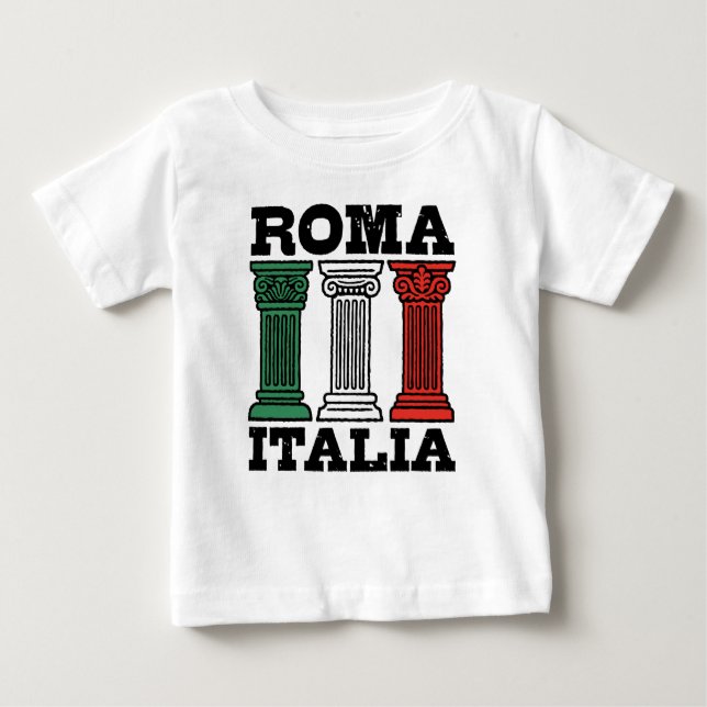 Roma Italia Baby T-Shirt (Front)