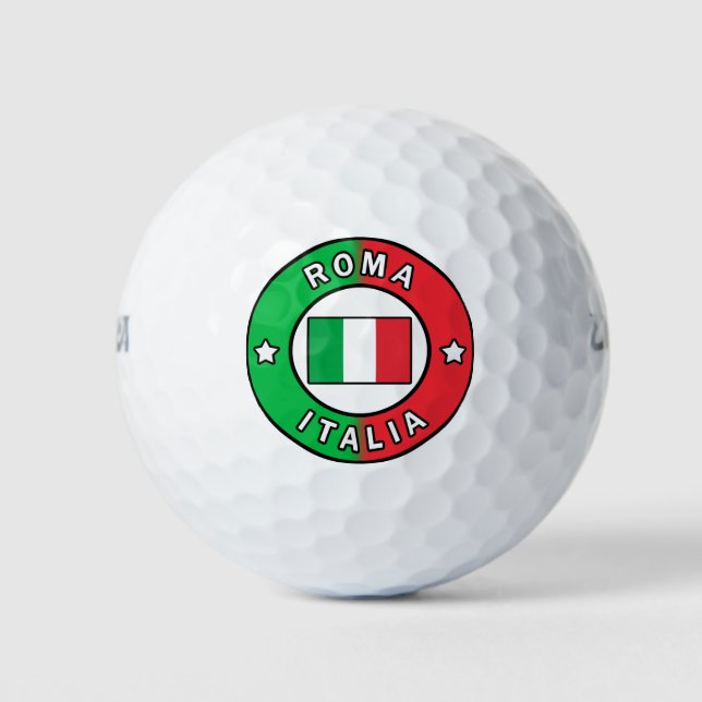 Roma Italia Golf Balls (Front)