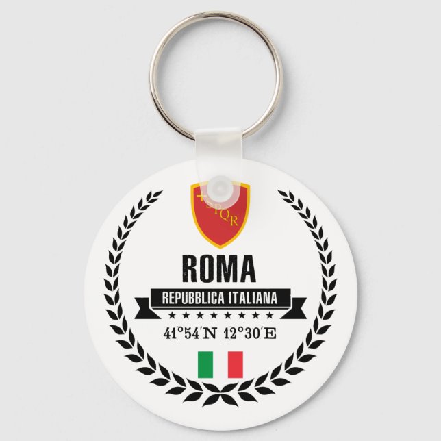Roma Key Ring (Front)