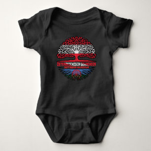 Roma Romani Österreichisch Österreich Baum Wurzel Baby Bodysuit