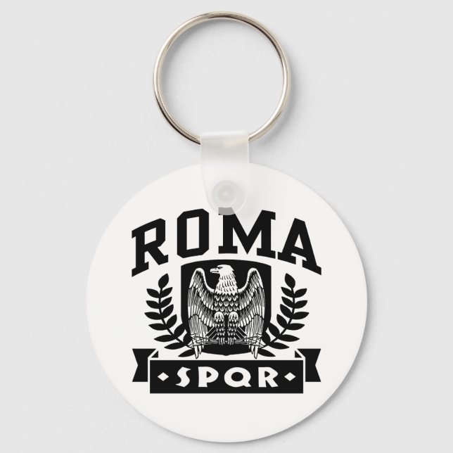 Roma SPQR Key Ring (Front)