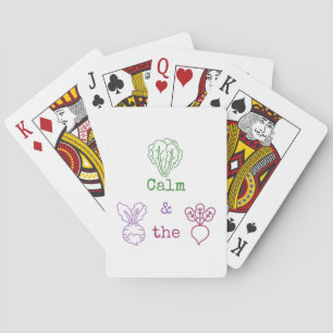 Romaine Calm & Turnip the Beet Playing Cards