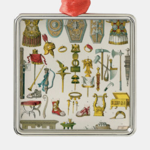 Roman Accessories Metal Tree Decoration