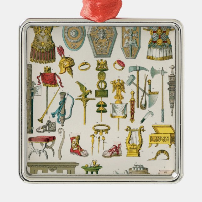 Roman Accessories Metal Tree Decoration (Front)