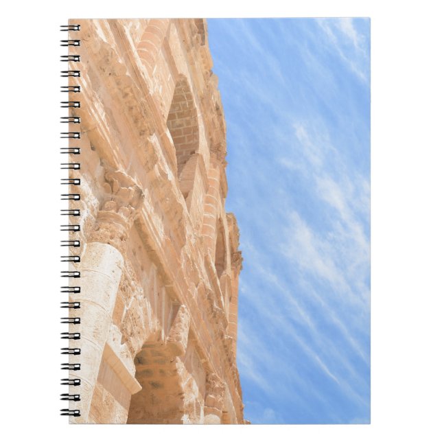 Roman Ampitheatre Spiral Notebook (Front)