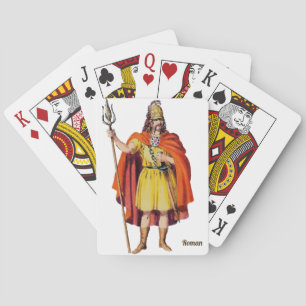ROMAN Ancient Briton COSTUME ~ BC 54~Personalised  Playing Cards