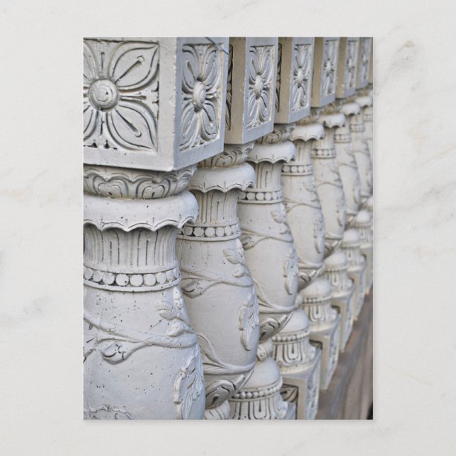 Roman Architectural Columns Postcard (Front)