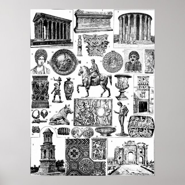 Roman Art Poster (Front)
