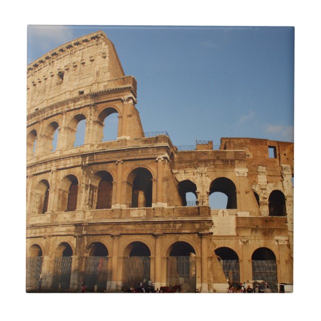 Roman Art. The Colosseum or Flavian 3 Tile (Front)