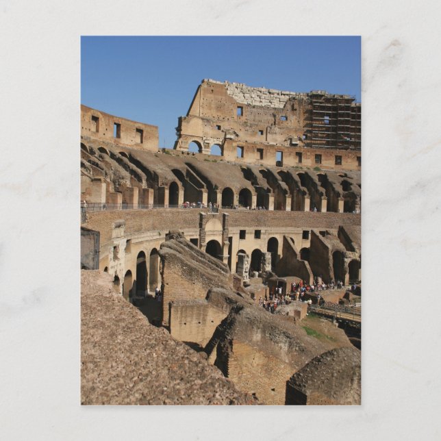 Roman Art. The Colosseum or Flavian Postcard (Front)