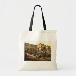 Roman Baths and Abbey, Bath, England classic Photo Tote Bag