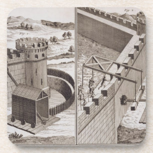 Roman Battering Rams, from the 'Encyclopedie des S Coaster
