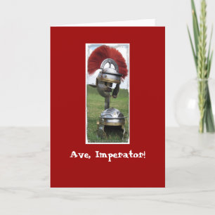 Roman Birthday Card