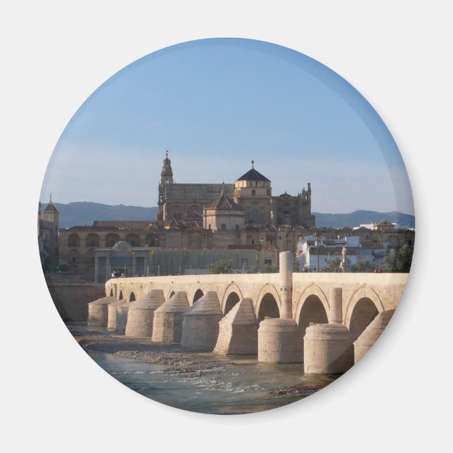 "Roman Bridge" in Cordoba Magnet (Front)