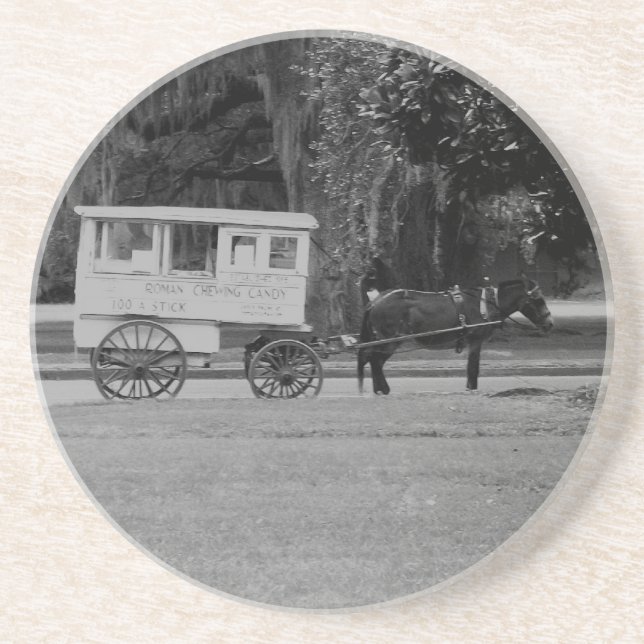 Roman Candy Cart Coaster (Front)