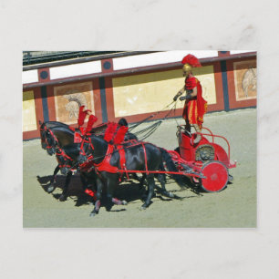 Roman cart Card